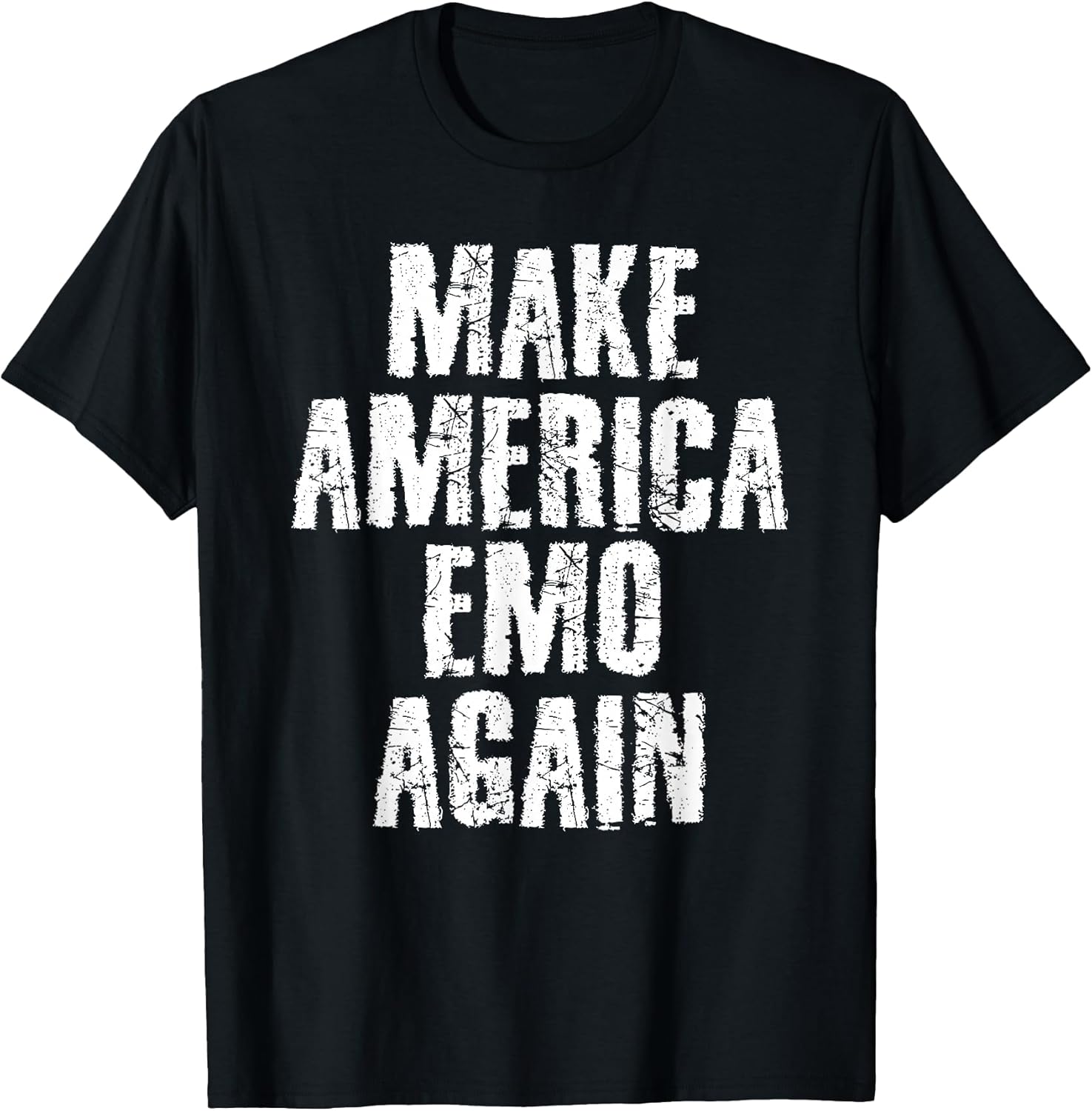 Make America Emo Again Funny Goth US Gift Idea T-Shirt