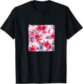 Fuchsia Flower Watercolor Pattern Merch