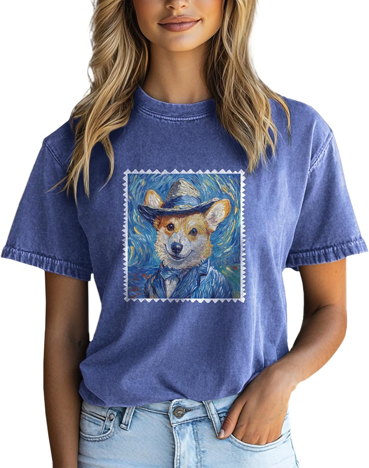 Womens Short Sleeve T-Shirt Casual Oversized Graphic Tees Summer Plus Size Shirts Trendy Crewneck Tops