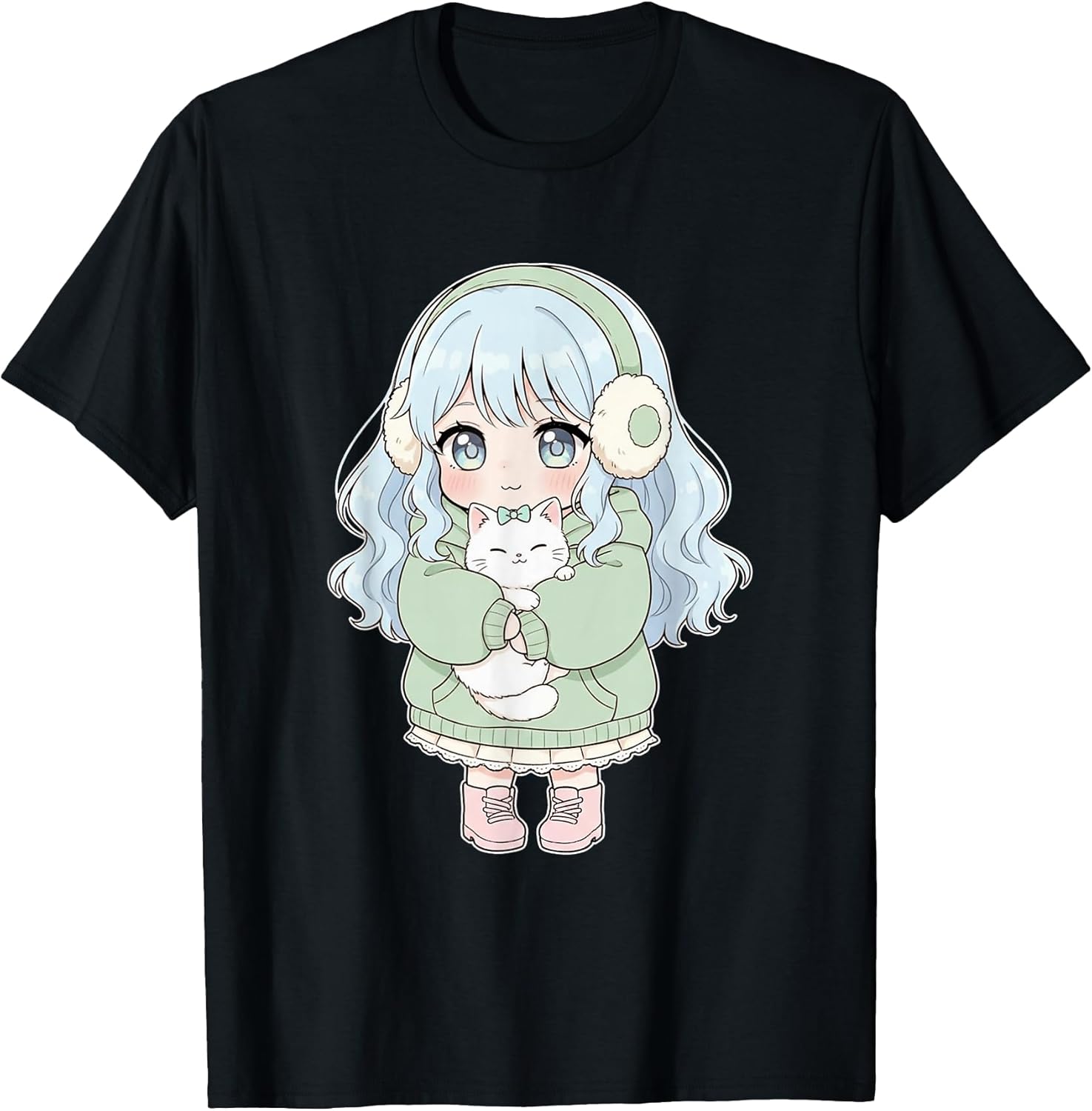 Anime Merch Cats Kawaii Otaku Manga Gifts Girls