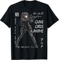 Anime Waifu Graphic T-Shirt, Small, Black