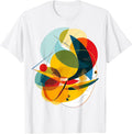 Geometric Lover Art Colorful Abstract Graphic Geometric T-Shirt