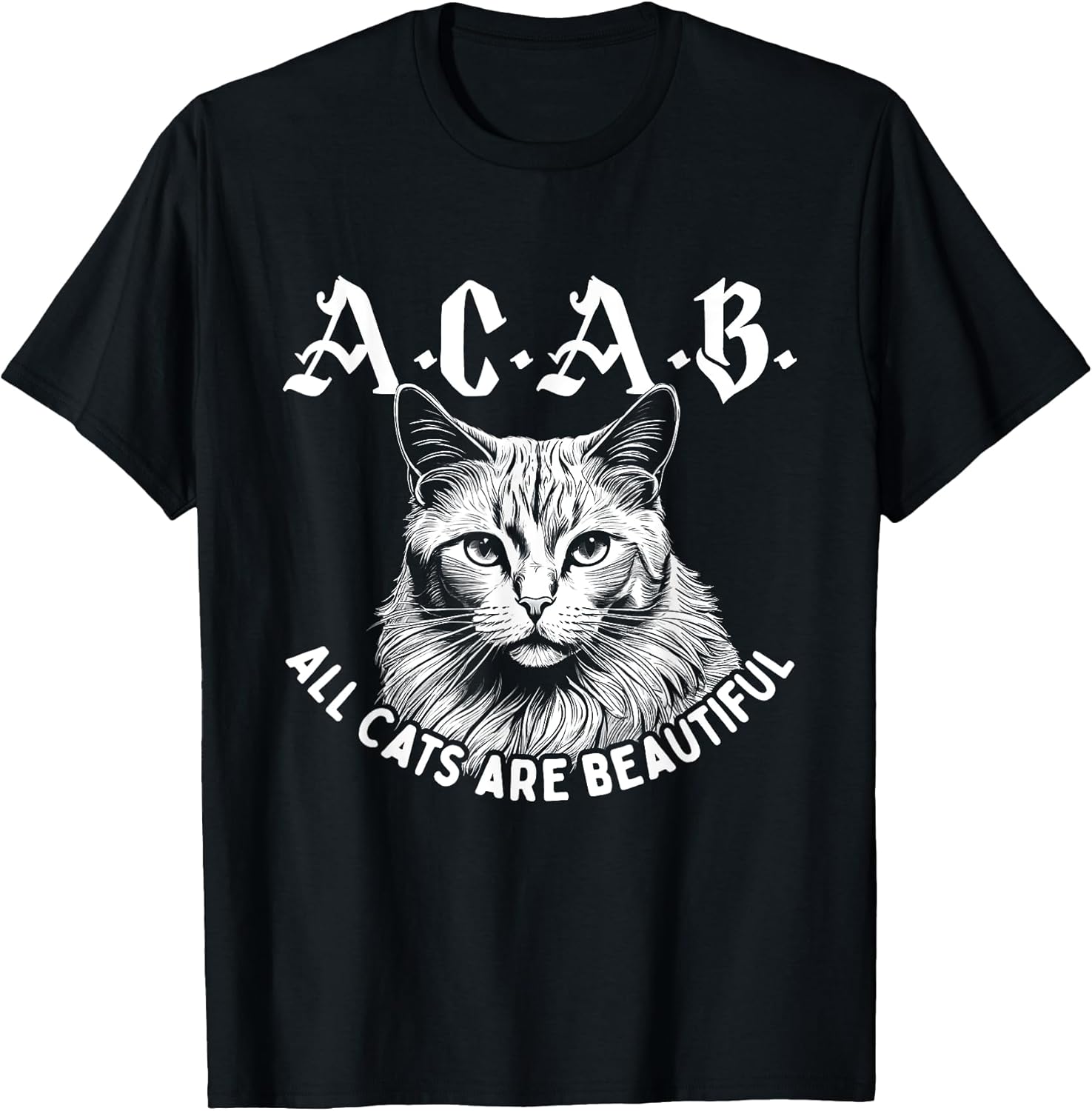 All Cats Are Beautiful - Cat Lover Kitten Kitty Owner Men Women T-Shirt