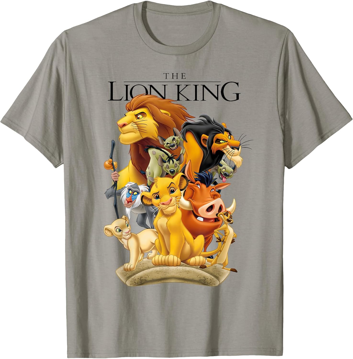 The Lion King Pride Land Characters Group Shot T-Shirt