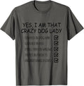 Crazy Dog Lady Covered In Dog Hair