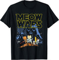 Meow Wars Cat Gifts for Cat Lovers Cat Stuff Themed Gifts T-Shirt