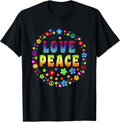 Peace Sign Love | 70s Hippie Costume T-Shirt