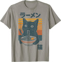 Cat Eating Ramen by Hakinama POD