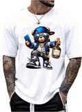 Men's Graphic Y2K Tee Shirt Vintage Short Sleeve Crew Neck Novelty Summer Cool T Shirts Top