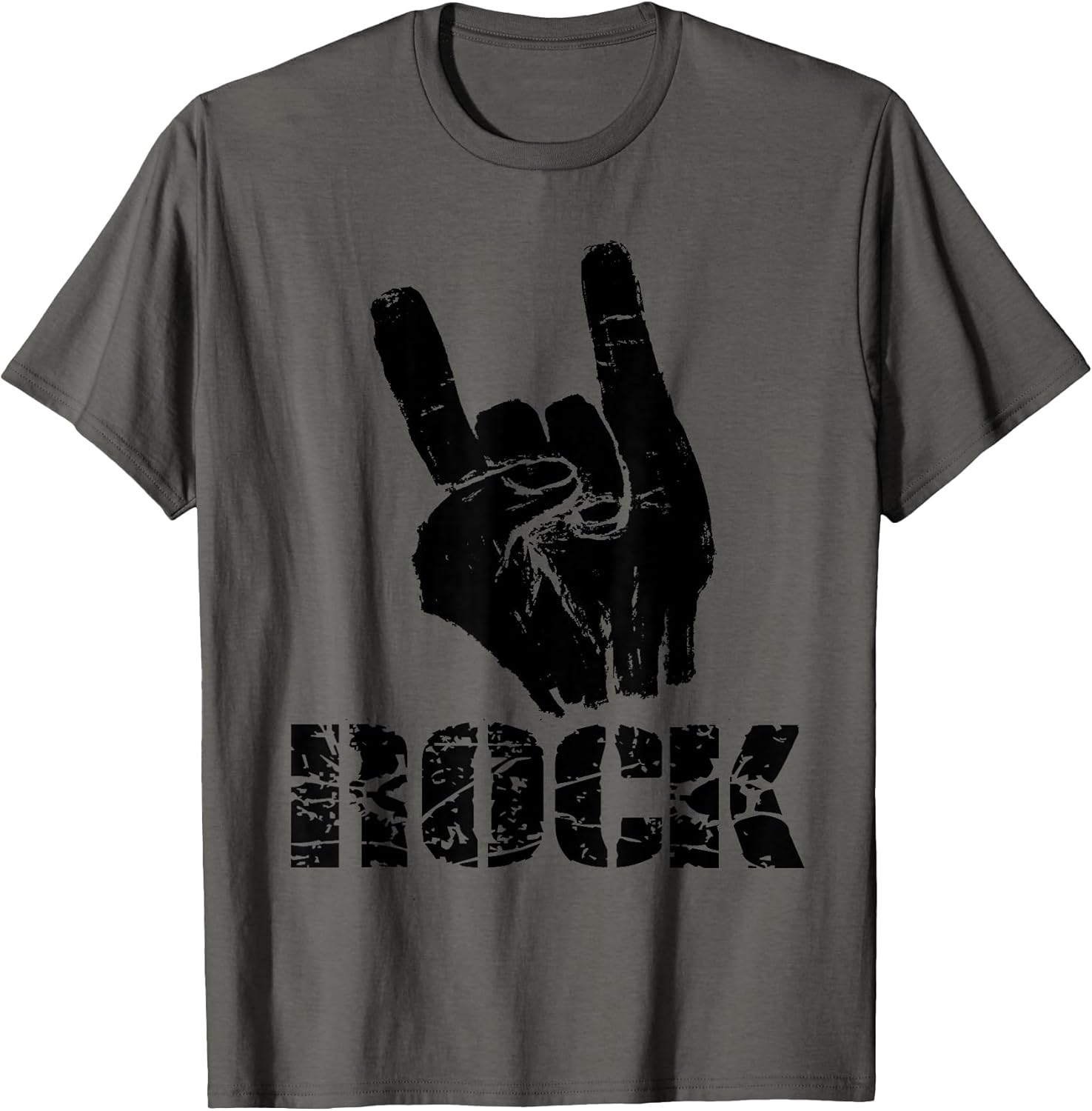 Born to Be Rock Star T-Shirt - Hand Horns - Tee T-Shirt