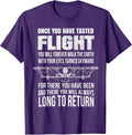 Flight and Aviation Quote Pilot T Shirts