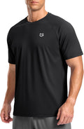 Men's Athletic Workout T-Shirts Moisture Wicking Cooling Running Shirts Short Sleeve Performance Tee for Gym Tennis