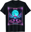 Flamingo Ritual Sleep Token Aesthetic Moon Vibes Mystical T-Shirt