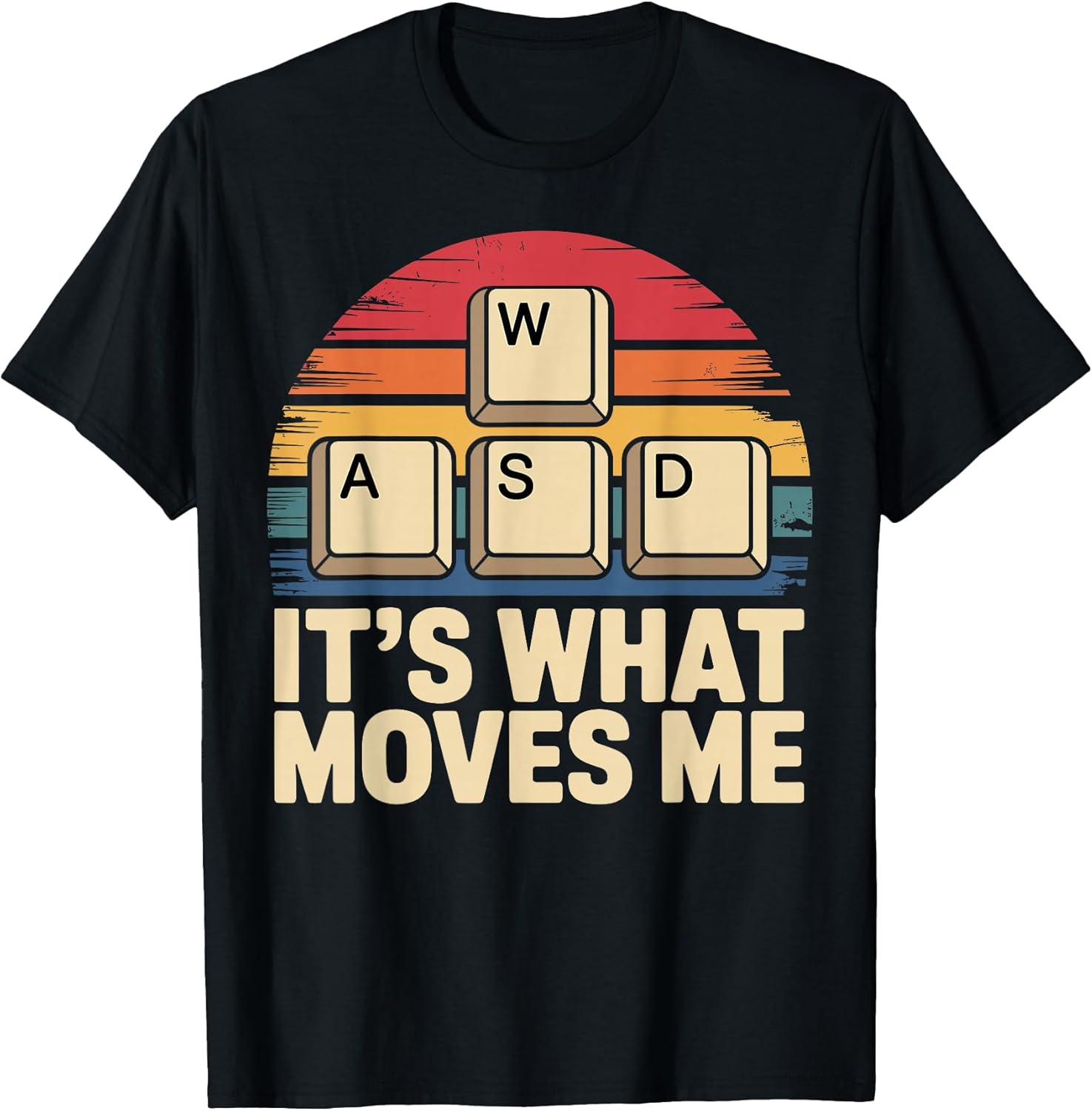 Gaming Retro WASD Men Women Kids Gifts Apparel