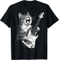 Cat Guitarist Musician Rock Instrument Music