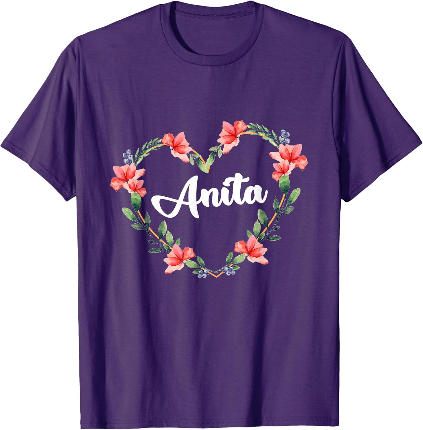 Floral Name Anita Gift Idea