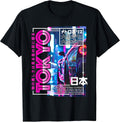 Tokyo City 80s Synthwave Racing Car Japan Tokyo T-Shirt