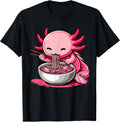 Funny Axolotl Noodle Gifts Graphic Tees
