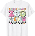 Field Zoo Trip Shirt for Teacher, Second Grade Crew T-Shirt