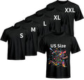 5 PCS Unisex Sublimation Blanks Bulk Polyester T Shirts for Sublimation Crew Neck Short Sleeve Wholesale DIY Gifts