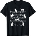 Cute Cat Kitty Playing Music Note Cat Music Lovers