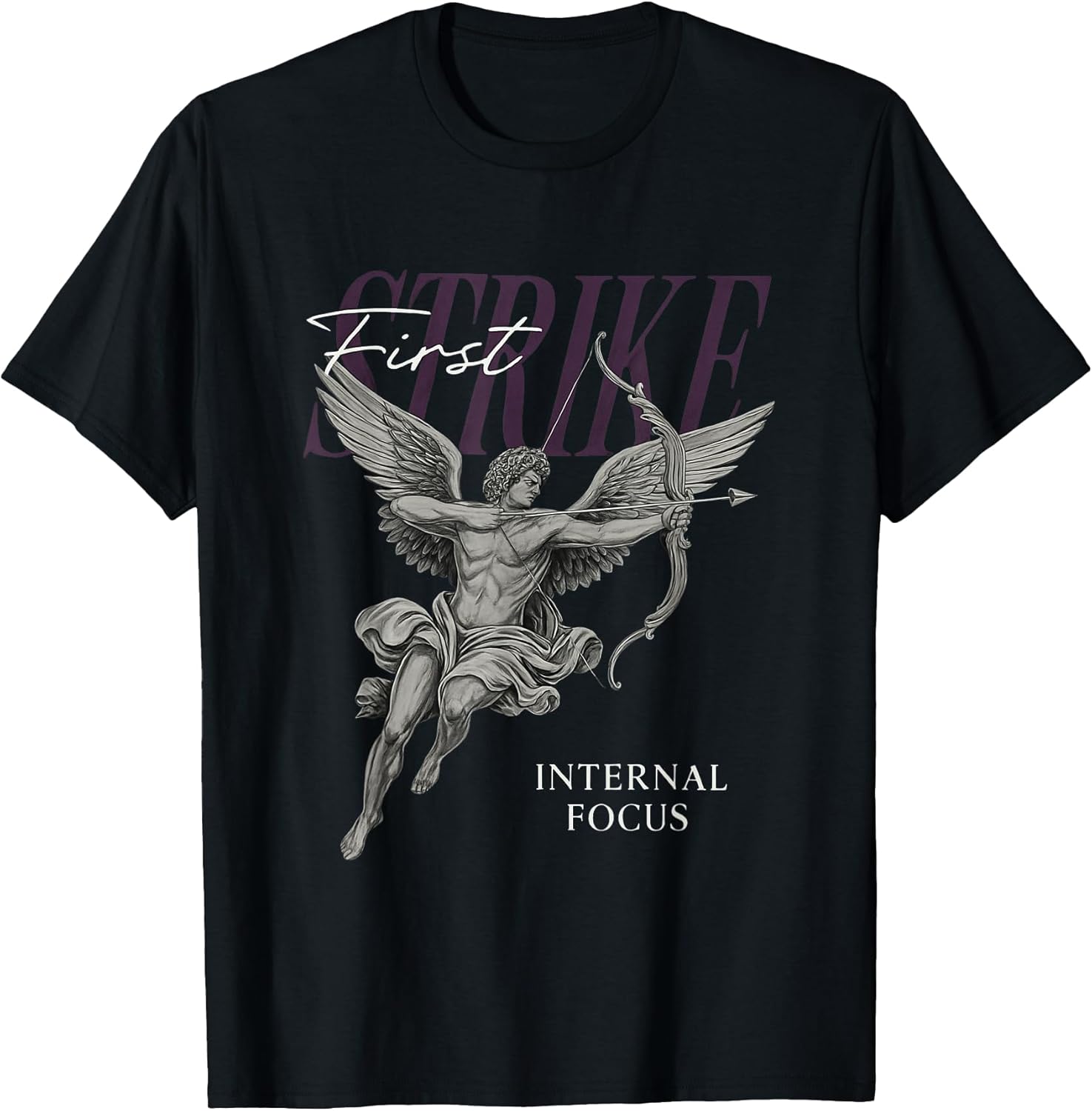 Modern Hip hop Angel Graphic Vintage Urban Streetwear T-Shirt