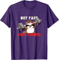 Not Fast Just Furious Attire Gift Tee