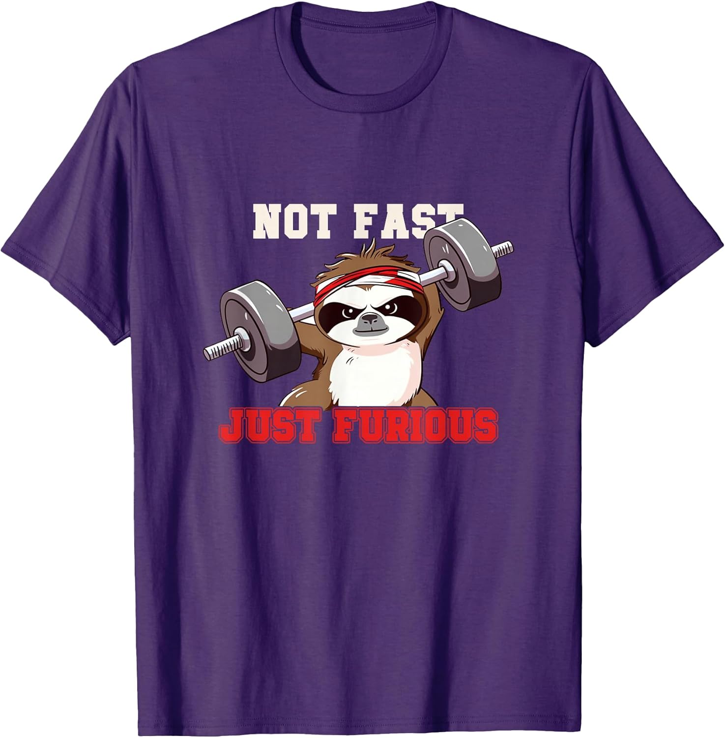 Not Fast Just Furious Attire Gift Tee