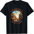 Edinburgh Scotland Merch Designs