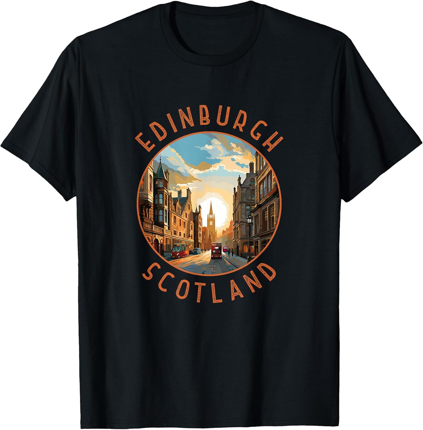 Edinburgh Scotland Merch Designs