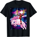 Deadpool Space Unicorn Tacos Graphic T-Shirt T-Shirt