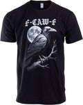 F Caw F Shirt - Funny Men's Novelty Shirts F-Caw-F Chicken Crow Eagle Rooster Fcawf Funny T-Shirt for Men or Women