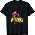 Official Merchandise Unisex-Adults Black Cartoon Short Sleeve Classic Fit T-Shirt