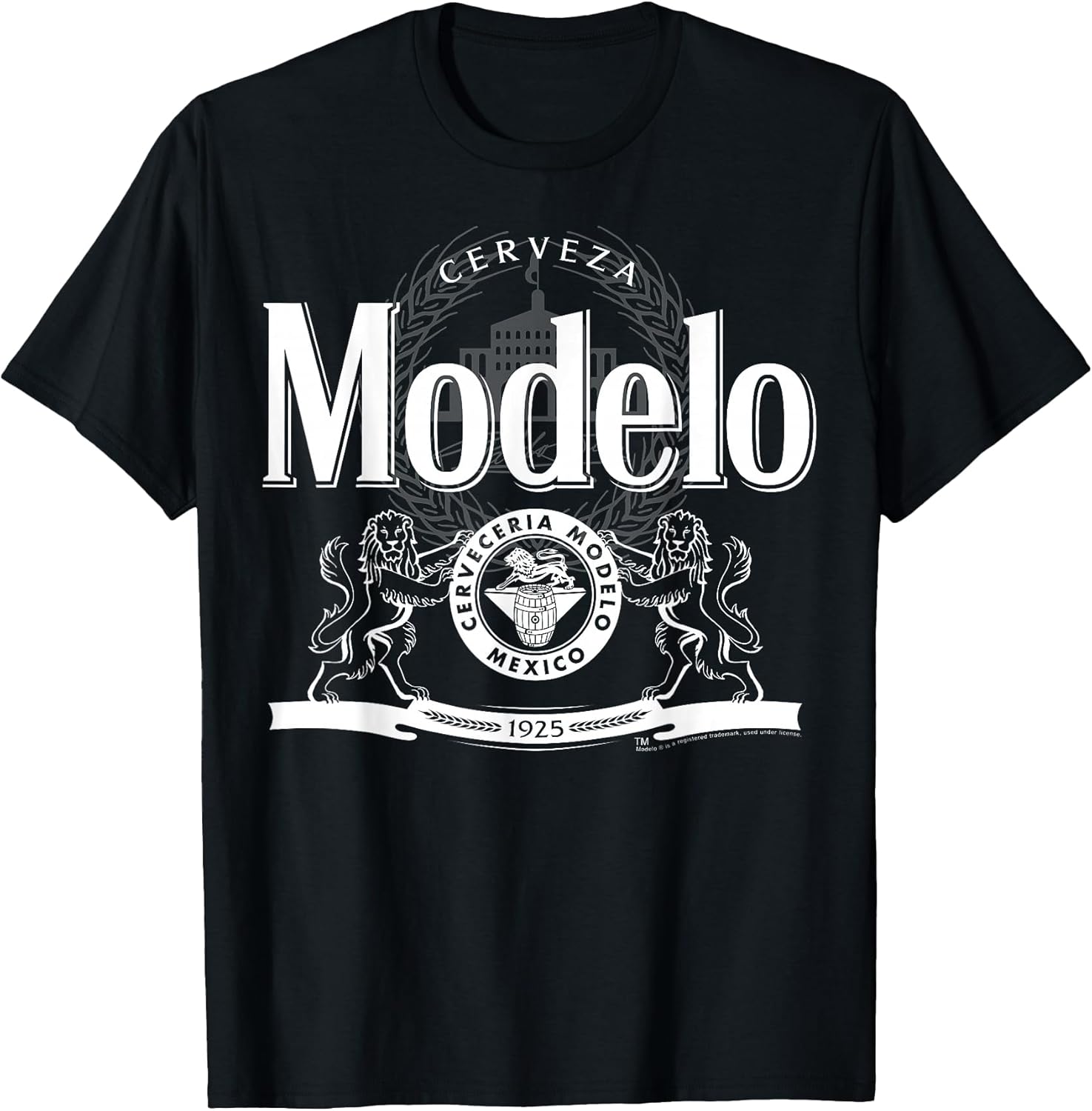 Classic Modelo Logo Graphic T-Shirt Small