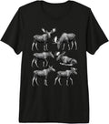Vintage Moose Wildlife Design