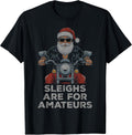Christmas Motorbike Merch For Men Humorous Biker