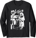 Punk Zine Collage Vintage Band Long Sleeve T-Shirt