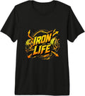 Iron Life Strength Graphic