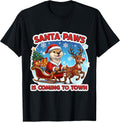 Santa Paws Is Coming To Town Christmas Otter Merch