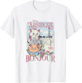 The Aristocats Bonjour Paris Since 1979 Vintage Ad T-Shirt