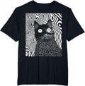 Trippy Cat | Pastel Goth Gothic Grunge Alt Punk Weirdcore T-Shirt