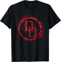 Daredevil Logo Splatter Graphic T-Shirt T-Shirt
