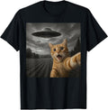 Funny Cat Selfie Graphic Tees