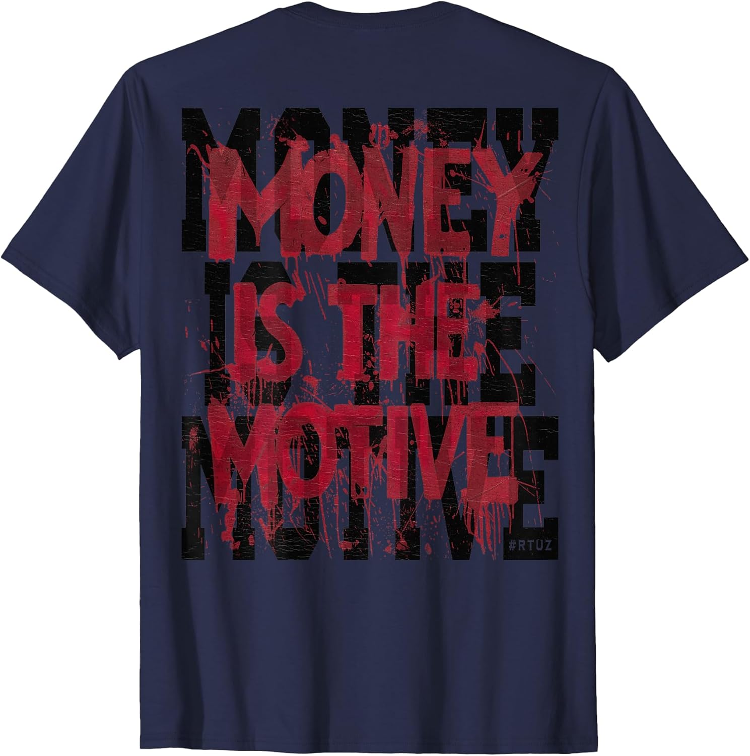 Hip Hop Urban Y2K Retro Vintage Edgy Back Print Streetwear T-Shirt