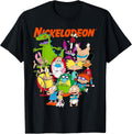 Group Shot All Retro 90s Characters T-Shirt