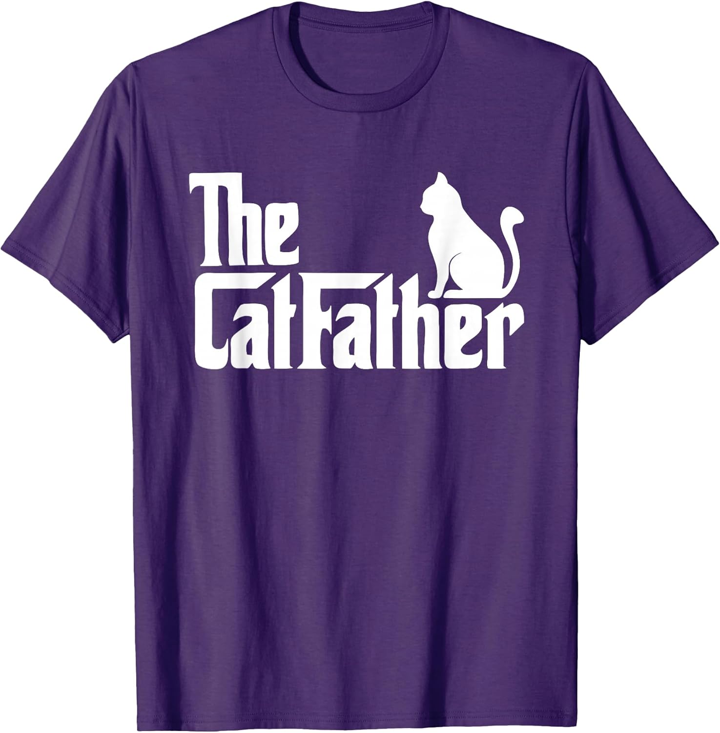 The Catfather Shirt Funny Cat's Dad Kitten Lover T-Shirt