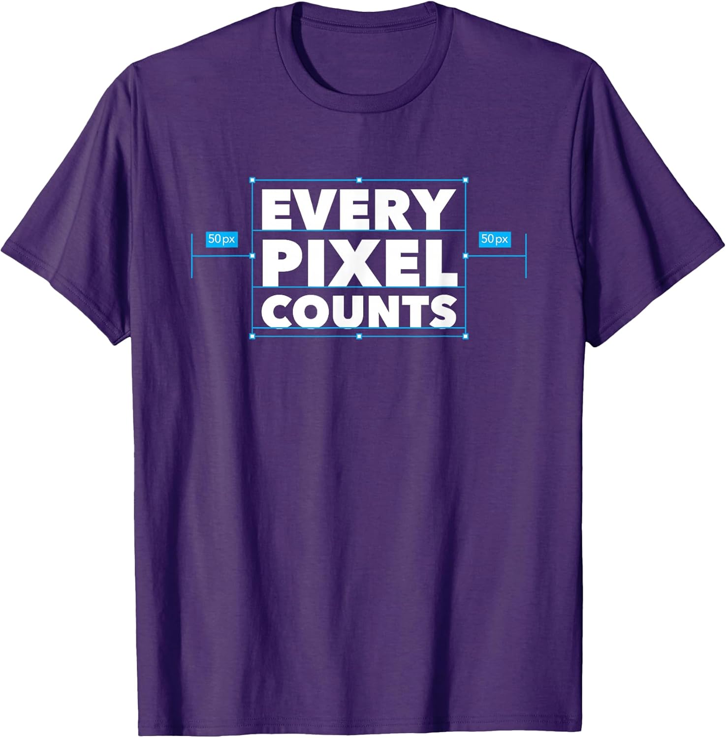 Every Pixel Counts Graphic Designer T-Shirt Men Women Kids T-Shirt