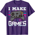 I Make Games For Video Game Designer T-Shirt