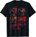 Artistic Jazz Band Musicians Vintage Jazz Music Lover T-Shirt