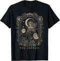 The Empress Tarot Card Goth Emo Occult Graphic Women Girls T-Shirt